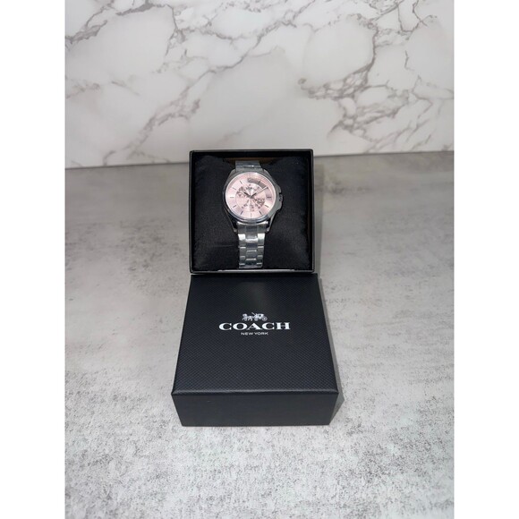 Coach Woman\'s  Libby Watch Pink, 37 Mm